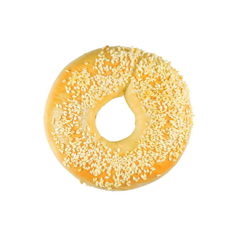 High-Quality Wheat Source Salted Sesame Bagel