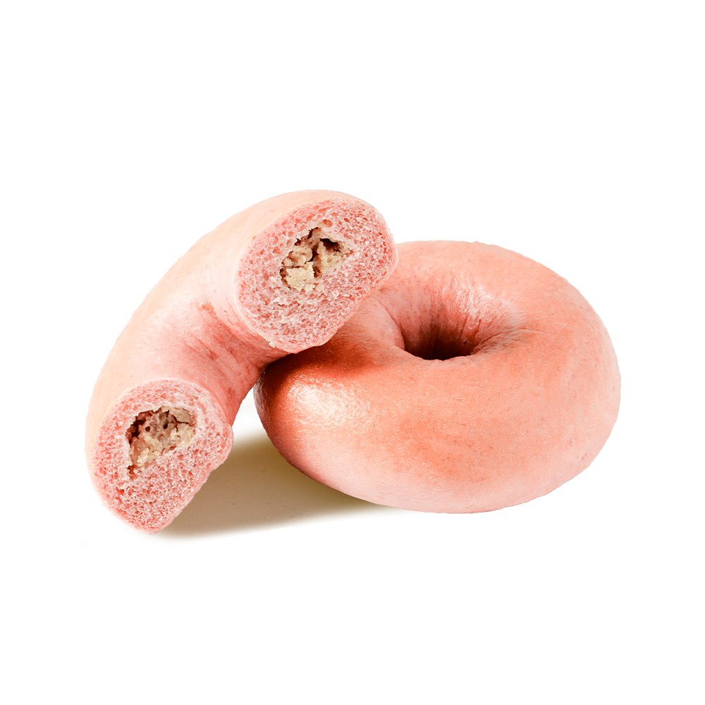 New Zealand Cream Cheese Rose Cream Cheese Bagel